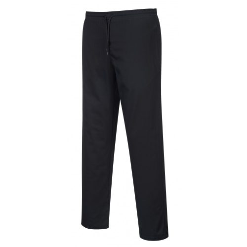 Portwest C070 - Pantaloni bucătar cu șnur Negru Mărimea 4XL