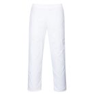 Căutați pantaloni confortabili și igienici pentru mediul alimentar? Portwest 2208 Pantaloni Brutar Albi Mărimea 4XL